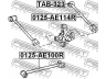 FEBEST TAB-323 valdymo svirties/išilginių svirčių įvorė 
 Ašies montavimas/vairavimo mechanizmas/ratai -> Valdymo svirtis/pasukamosios svirties sujungimas -> Montavimas/sutvirtinimas
48730-12130