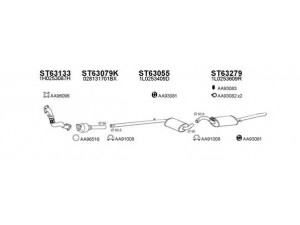 VENEPORTE 630215 išmetimo sistema 
 Išmetimo sistema -> Išmetimo sistema, visa