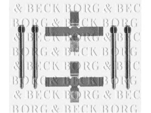 BORG & BECK BBK1193 priedų komplektas, diskinių stabdžių trinkelės 
 Stabdžių sistema -> Diskinis stabdys -> Stabdžių dalys/priedai