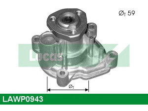 LUCAS ENGINE DRIVE LAWP0943 vandens siurblys 
 Aušinimo sistema -> Vandens siurblys/tarpiklis -> Vandens siurblys
03C121005B, 03C121005BV, 03C121005K