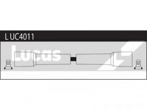 LUCAS ELECTRICAL LUC4011 uždegimo laido komplektas 
 Kibirkšties / kaitinamasis uždegimas -> Uždegimo laidai/jungtys
T833B