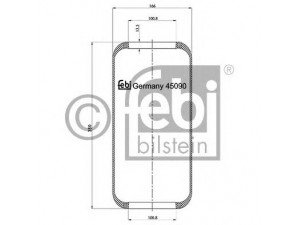 FEBI BILSTEIN 45090 dėklas, pneumatinė pakaba
000 328 01 01, 000 328 01 01