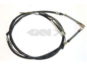 SPIDAN 43244 trosas, stovėjimo stabdys 
 Stabdžių sistema -> Valdymo svirtys/trosai
GVC1059, GVC1060, GVC902379