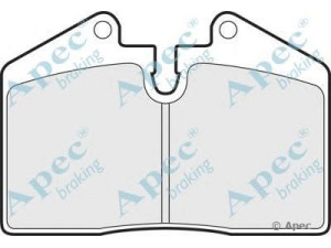 APEC braking PAD660 stabdžių trinkelių rinkinys, diskinis stabdys 
 Techninės priežiūros dalys -> Papildomas remontas
8A0698451, 8A0698451A, 8A0698451B