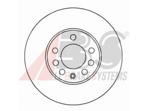 A.B.S. 16486 OE stabdžių diskas 
 Stabdžių sistema -> Diskinis stabdys -> Stabdžių diskas
4801584, 569056, 90512029, 32025723
