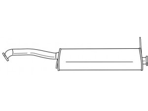 AKS DASIS SG74410 vidurinis duslintuvas
