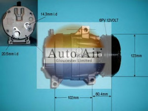 AUTO AIR GLOUCESTER 14-1101R kompresorius, oro kondicionierius 
 Oro kondicionavimas -> Kompresorius/dalys
8200021822