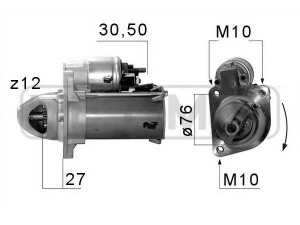 ERA 220655 starteris 
 Elektros įranga -> Starterio sistema -> Starteris
1685833, AV6N-11000-DA, 31285513