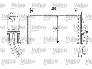 VALEO 812015 šilumokaitis, salono šildymas 
 Šildymas / vėdinimas -> Šilumokaitis
7701032225
