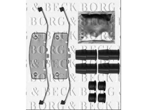 BORG & BECK BBK1517 priedų komplektas, diskinių stabdžių trinkelės 
 Stabdžių sistema -> Diskinis stabdys -> Stabdžių dalys/priedai