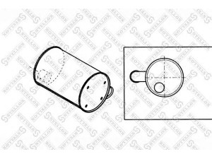 STELLOX 82-03010-SX vidurinis / galinis duslintuvas
81151010207, 81151010223, 81151010247