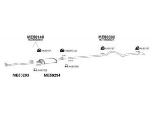 VENEPORTE 500181 išmetimo sistema 
 Išmetimo sistema -> Išmetimo sistema, visa