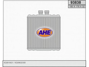 AHE 93838 šilumokaitis, salono šildymas 
 Šildymas / vėdinimas -> Šilumokaitis
6Q0819031