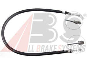 A.B.S. K12447 trosas, stovėjimo stabdys 
 Stabdžių sistema -> Valdymo svirtys/trosai
7700 812 524