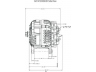 PRESTOLITE ELECTRIC AVI147S3006HD kintamosios srovės generatorius
