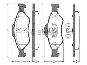 BOSCH 0 986 TB2 374 stabdžių trinkelių rinkinys, diskinis stabdys 
 Techninės priežiūros dalys -> Papildomas remontas
1031781, 1111857, 1111858, 1121667