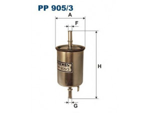 FILTRON PP905/3 kuro filtras 
 Filtrai -> Kuro filtras
96537170