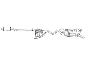 AKS DASIS SG16661 galinis duslintuvas