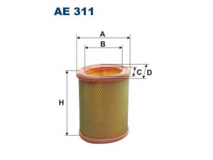 FILTRON AE311 oro filtras 
 Filtrai -> Oro filtras
1444A7, 95658433, 95659354, 144485