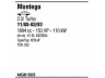 FONOS MG61503 išmetimo sistema 
 Išmetimo sistema -> Išmetimo sistema, visa