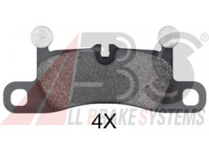 A.B.S. 37788 OE stabdžių trinkelių rinkinys, diskinis stabdys 
 Techninės priežiūros dalys -> Papildomas remontas
958.352.939.00, 7P0698451, 7PO.698.451