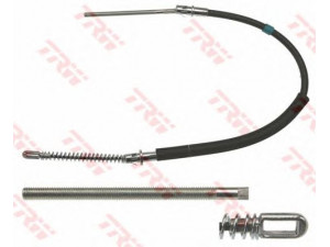 TRW GCH236 trosas, stovėjimo stabdys 
 Stabdžių sistema -> Valdymo svirtys/trosai
10277478, 10403283, 522431, 522648