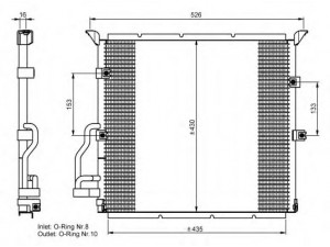 NRF 35586 kondensatorius, oro kondicionierius 
 Oro kondicionavimas -> Kondensatorius
64538367946, 64538369105, 64538373004