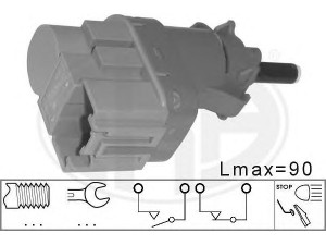 ERA 330797 stabdžių žibinto jungiklis 
 Stabdžių sistema -> Stabdžių žibinto jungiklis
4838697, 8T4T-9G854-AA, BN7N-66-490
