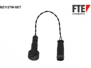 FTE BZ1127W-SET įspėjimo kontaktas, stabdžių trinkelių susidėvėjimas 
 Stabdžių sistema -> Susidėvėjimo indikatorius, stabdžių trinkelės
81.25937.0022, 81.25937.6012