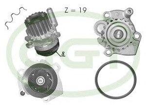 GGT PA12754 vandens siurblys
038121011CX, 03L121011BX, 03L121011G