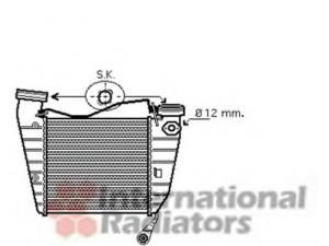 VAN WEZEL 58004253 tarpinis suslėgto oro aušintuvas, kompresorius 
 Variklis -> Oro tiekimas -> Įkrovos agregatas (turbo/superįkrova) -> Tarpinis suslėgto oro aušintuvas
3D0145803