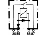 HELLA 4RA 003 437-101 relė, pagrindinė srovė
1 001 443 1