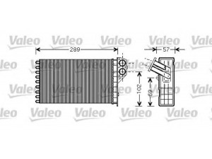 VALEO 812322 šilumokaitis, salono šildymas 
 Šildymas / vėdinimas -> Šilumokaitis
6448-K0, 6448K0