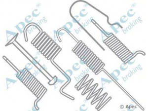 APEC braking KIT628 priedų komplektas, stabdžių trinkelės 
 Stabdžių sistema -> Būgninis stabdys -> Dalys/priedai
