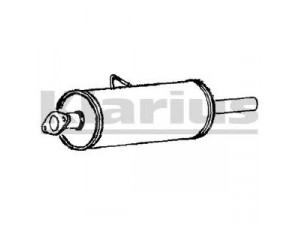 KLARIUS FE655W vidurinis duslintuvas 
 Išmetimo sistema -> Duslintuvas
1025266, 1030964