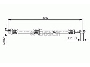 BOSCH 1 987 476 283 stabdžių žarnelė 
 Stabdžių sistema -> Stabdžių žarnelės
46210 96J00