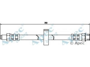 APEC braking HOS3060 stabdžių žarnelė 
 Stabdžių sistema -> Stabdžių žarnelės
3204990, 32049900