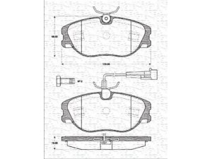 MAGNETI MARELLI 363702161190 stabdžių trinkelių rinkinys, diskinis stabdys 
 Techninės priežiūros dalys -> Papildomas remontas
60777621, 9950550, 9946227, 9946788