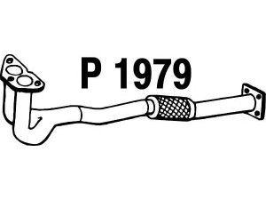 FENNO P1979 išleidimo kolektorius 
 Išmetimo sistema -> Išmetimo vamzdžiai
BM70131, 96121348, 96121348