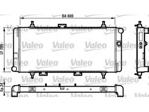 VALEO 730595 radiatorius, variklio aušinimas 
 Aušinimo sistema -> Radiatorius/alyvos aušintuvas -> Radiatorius/dalys
ADU9855, CDU1996, GRD116, GRD133