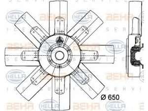 HELLA 8MV 376 727-431 ventiliatorius, radiatoriaus
8 357 051 000 0, 8 357 051 000 C