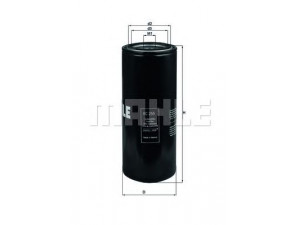 KNECHT KC 255 kuro filtras 
 Filtrai -> Kuro filtras
1R0749