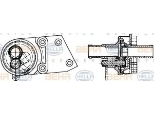 HELLA 8FZ 351 314-301 valdymo vožtuvas, aušinimo skystis 
 Šildymas / vėdinimas -> Vožtuvai/valdymas
107 835 01 20, A 107 835 01 20