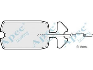APEC braking PAD344 stabdžių trinkelių rinkinys, diskinis stabdys 
 Techninės priežiūros dalys -> Papildomas remontas
5434279, 95542661, BNL4515902