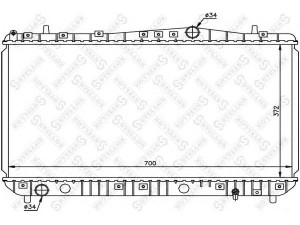 STELLOX 10-25191-SX radiatorius, variklio aušinimas 
 Aušinimo sistema -> Radiatorius/alyvos aušintuvas -> Radiatorius/dalys
96553378, P96553378