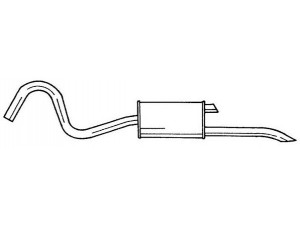 AKS DASIS SG46602 galinis duslintuvas