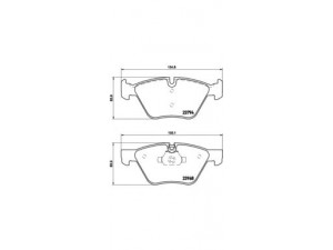 BREMBO P 06 036 stabdžių trinkelių rinkinys, diskinis stabdys 
 Techninės priežiūros dalys -> Papildomas remontas
34112288875, 34112288876, 34112288878