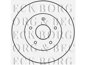 BORG & BECK BBD5192 stabdžių diskas 
 Dviratė transporto priemonės -> Stabdžių sistema -> Stabdžių diskai / priedai
04721677AA, 04721996AA, 04721996AB