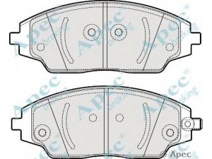 APEC braking PAD1941 stabdžių trinkelių rinkinys, diskinis stabdys 
 Techninės priežiūros dalys -> Papildomas remontas
95231012
