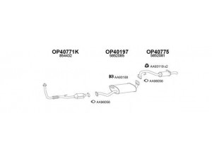VENEPORTE 400386 išmetimo sistema